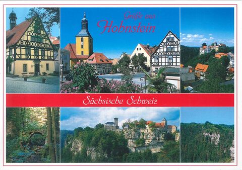 Ansichtskarte Hohnstein / Sächsische Schweiz M/1169