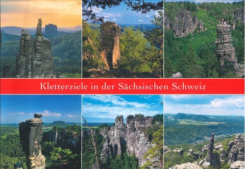 Ansichtskarte Sächsische Schweiz M/1291