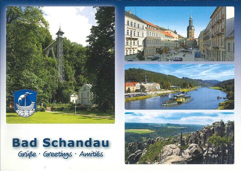 Ansichtskarte Bad Schandau (Sächsische Schweiz) M/1298