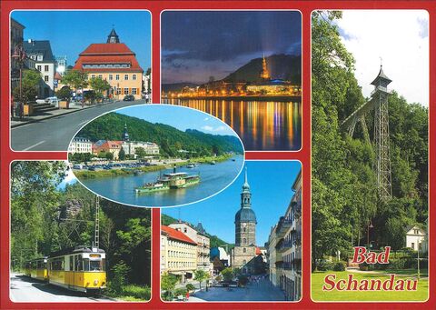 Ansichtskarte Bad Schandau (Sächsische Schweiz) M/1335