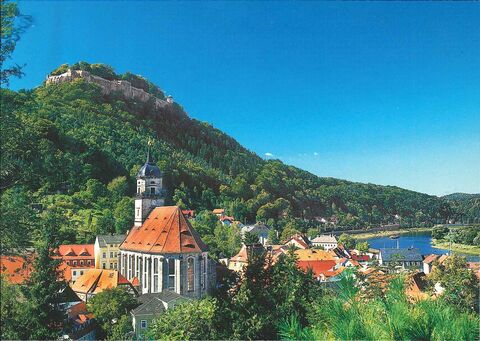 Ansichtskarte Königstein (Sächsische Schweiz) #17257