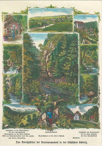 Ansichtskarte Bad Schandau (Sächsische Schweiz) #16222