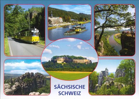 Ansichtskarte Sächsische Schweiz M/1279