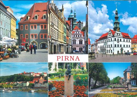 Ansichtskarte Pirna (Sächsische Schweiz) M/1313