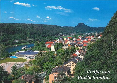 Ansichtskarte Bad Schandau (Sächsische Schweiz) #17033