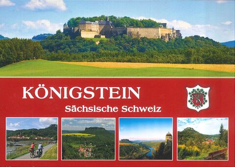 Ansichtskarte Königstein (Sächsische Schweiz) M/1300