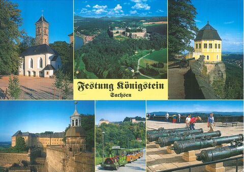 Ansichtskarte Königstein - Sächsische Schweiz M/1039