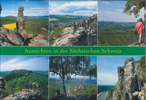 Ansichtskarte Sächsische Schweiz M/1278