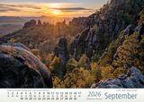 Landschaftskalender Sächsische Schweiz 2026 - B. Grundmann, weitere Ansicht