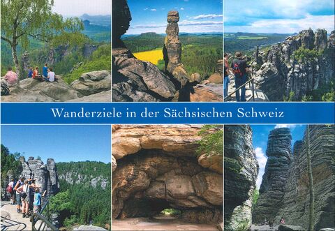 Ansichtskarte Sächsische Schweiz M/1256