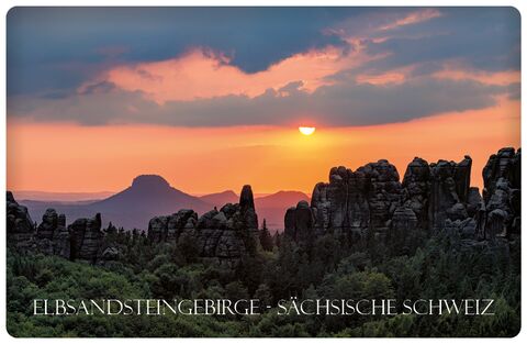 Adam-Magnet #mag05 - Elbsandsteingebirge - Sächsische Schweiz - Abendstimmung