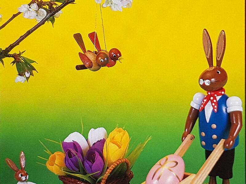 Oster- und Frühjahrskarte aus dem Verlag