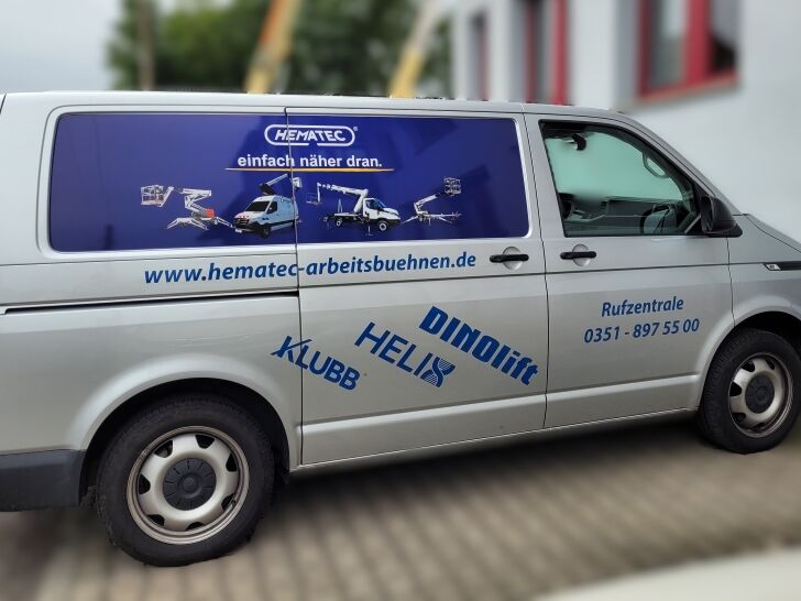 Beschrifteter Transporter für Hematec
