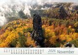 Landschaftskalender Sächsische Schweiz 2026 - B. Grundmann, weitere Ansicht