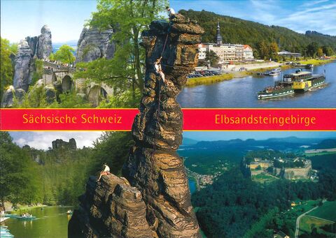 Ansichtskarte Sächsische Schweiz - Elbsandsteingebirge M/1283