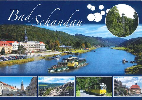 Ansichtskarte Bad Schandau (Sächsische Schweiz) M/1297