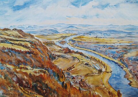 Ansichtskarte Aquarell Irmgard Uhlig #16128