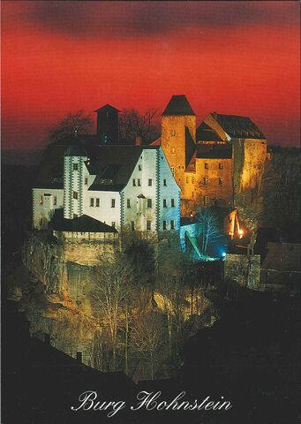 Ansichtskarte Burg Hohnstein / Sächsische Schweiz #16081